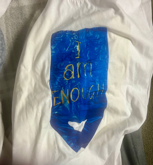 I am enough (Blue) t shirt